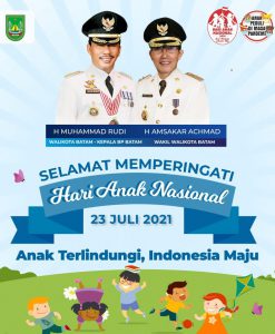 Peringatan Hari Anak Nasional, Rudi : Ayo Lindungi Generasi Penerus Bangsa