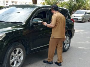 PPKM Darurat Berjalan Lancar Di Kelurahan Sungai Jodoh