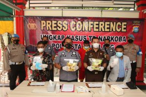 Satresnarkoba Polresta Barelang Ungkap Kasus dan Pemusnahan Sabu 2,2 Kg