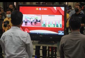 Presiden Joko Widodo Memberi Pujian Pelaksanaan Vaksin Covid-19 Di Kepri