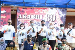 Kunjungan Kapolda Kepri Dalam Rangka Kegiatan Pengabdian 33 Tahun TNI – POLRI Akabri’89 Wilayah Kabupaten Bintan