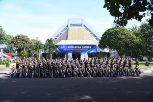 DanLanud HangNadim Batam Hadiri Apel Komandan Satuan TNI AU tahun 2021