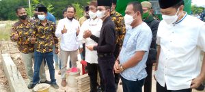 Wakil Walikota Batam lakukan Peletakan Batu Pertama Pembangunan musholla Dan TPQ Darul Ulum Di Perumahan Glory Tanjung Riau