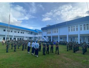 Awal Tahun 2022, Apel Khusus Di Lanud Sam Ratulangi Manado