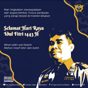 “Selamat Hari Raya Idul Fitri 1443 H”