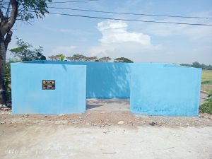 Demi Menjaga Ketertiban Kebersihan lingkungan,Pemdes Kedung Bangun Bak Sampah