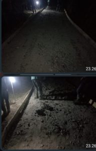 Wow….!, Diduga Proyek Betonisasi di Kampung Nibung Seperti Proyek Siluman, Sebab Pekerjaannya Asal Jadi