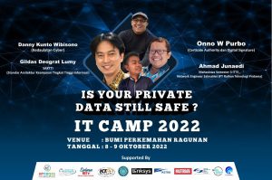 Ingat 8-9/10/2020, PT Raihan dan Onno Center Selenggarakan IT Camp 2022 Di bumi Perkemahan Ragunan