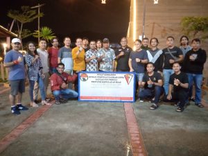 Pasca Kenaikan BBM, Polda Kepri Jalin Silaturahmi Dengan Memberikan Bingkisan Kepada Satgas NTT Peduli Kepri