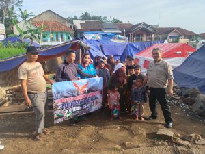 Peduli Kemanusiaan, GWI Jakarta Kolaborasi Dengan Tim Komunitas URC, Galang Dana dan Logistik Terhadap Korban Gempa Cianjur