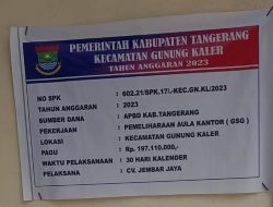 CV. Jember Jaya,      Di Pastikan  Pekerjaannya Rampung Tepat Waktu