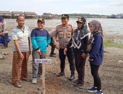 Sambut Hari Bhayangkara Ke-77, Polresta Tanjungpinang Serentak Tanam 500 Bibit Mangrove