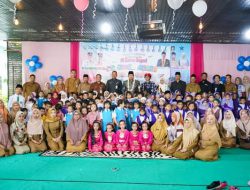 Hadirkan Duta Baca Indonesia, Dispusibda Gelar Pelatihan Menulis Kepada Siswa SMA Negeri 1 Siantan