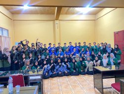 Kunjungan Bersejarah, Ormawa STAI Auliaurrasyidin Sambut Hangat KNPI Inhil