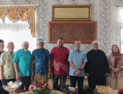 Bahas HUT JMSI Ke-4, JMSI Riau Kunjungi Kediaman Tokoh Masyarakat H.Syamsuar,MSi