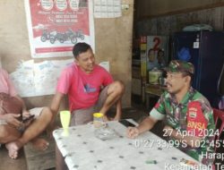 “Babinsa Koramil 03/Tpl Lakukan Komsos Dengan Tokoh Pemuda untuk Ciptakan Wilayah Aman”