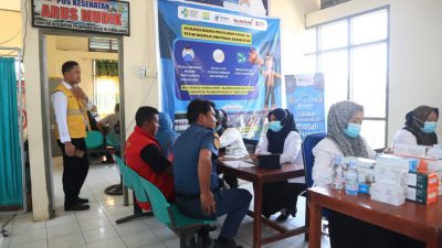 Dinkes Inhil Laksanakan Kegiatan Usaha Kesehatan Kerja