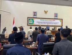 Sidang Paripurna Ke-6, DPRD Inhil Umumkan Paslon Bupati dan Wakil Bupati Terpilih