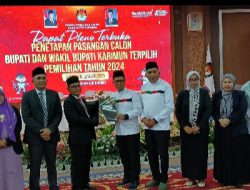 Iskandar-Rocky Ditetapkan Sebagai Bupati dan Wakil Bupati Karimun Terpilih Periode 2025-2030