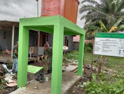 Kodim 0314/Inhil Percepat Pembangunan Sumur Bor dalam TMMD ke-123