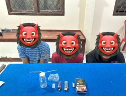 Berselang Dua Hari, Polsek Enok Kembali Amankan 3 Pelaku Pengedar Narkotika Jenis Sabu