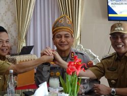 Kapolda Riau Bersama Forkopimda Inhil Gelar Ramah Tamah di Kediaman Bupati