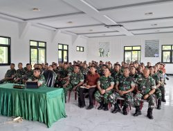 Personel Kodim 0314/Inhil Ikuti Penyuluhan Hukum dari Kodam I/Bukit Barisan