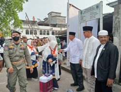 Sebanyak 438 Jamaah Haji Kloter 7 Asal Inhil Diberangkatkan Menuju Batam