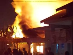 Kebakaran Hebat di Tembilahan Hulu, Satu Korban Jiwa