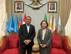Fary Djemy Francis Temui Adm KBRI Roma, Bahas Peluang Investasi dan Rencana Pengembangan Batam