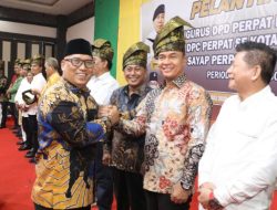 Hadiri Pelantikan DPD Perpat Kota Batam, Wakil Ketua DPRD Haji Aweng Kurniawan Apresiasi Peran Besar Pemuda Tempatan