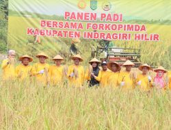 Wakil Bupati Inhil Hadiri Lomba Baca Puisi SD dan Panen Raya di Tempuling