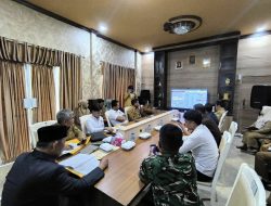 Bupati Inhil H Herman Ikuti Rakor Pengendalian Inflasi Bersama Kemendagri Secara Virtual