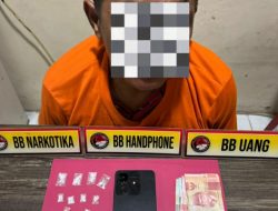 SATNARKOBA POLRES INHIL AMANKAN SHABU SEBERAT 1,29 GRAM