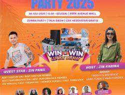 Hadirkan Zin Panji (Bali) dan Zin Karina (Host Batam), Zumba Summer Fun Party 2025 Siap Meriahkan Batam