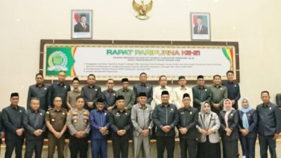 Bupati Inhil Sampaikan Tanggapan Ranperda RPJMD Melalui Asisten II pada Paripurna Ke-21 DPRD Inhil
