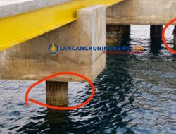 Proyek Pembangunan Pelabuhan Roro Kuala Maras Tahap II Disorot: Pekerjaan Molor, Konstruksi Serampangan, hingga Persoalan Upah