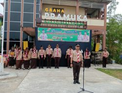 Kakwarcab Inhil, Buka Lomba PERSARI Tingkat Siaga Dalam Rangka Hari Pramuka Ke-64 Tahun 2025