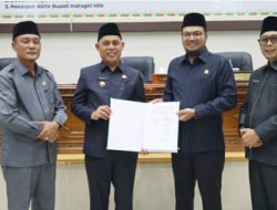 Bupati Inhil Hadiri Rapat Paripurna DPRD Terkait Perubahan APBD 2025