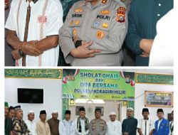 Pererat Silaturahmi dan Jaga Kondusifitas, Polres Indragiri Hilir Gelar Doa Bersama dan Sholat Ghaib untuk Almarhum Affan Kurniawan