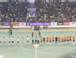 Bupati Inhil, Herman, Tutup Turnamen Futsal WE Champions League 2025