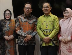 Bupati Inhil Dampingi Ketua TP-PKK, Gelar Jamuan Makan Malam dan Ramah Tamah dengan Kajati Riau