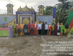 Plt Camat Tembilahan Hulu Lepas Pawai Ta’aruf dan Buka Stand Bazar STQ