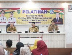 Sekda Inhil, Tantawi Jauhari Buka Pelatihan Arkas dan Laporan BOSP Jenjang SD Se-kabupaten 
