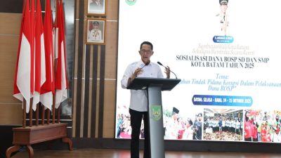 Wali Kota Amsakar Tekankan Transparansi Dana BOSP demi Wujudkan SDM Unggul di Batam