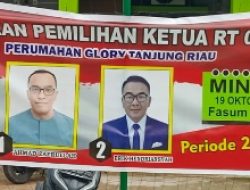 Warga Perumahan Glory Gelar Pemilihan Ketua RT 004 Secara Demokratis