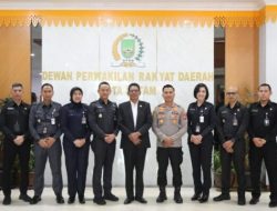 Ketua DPRD Kota Batam Sambut Kunjungan Studi Peserta Pendidikan Calon Perwira Polri