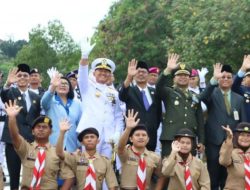 Ucapkan Selamat Hari Pahlawan, Ketua DPRD Kota Batam Ikuti Upacara dan Tabur Bunga di Mako Kodaeral IV