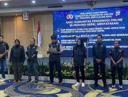 Deklarasi Kamtibmas, Komunitas Driver Online Bersatu Dukung Terwujudnya Kamtibmas yang Kondusif 