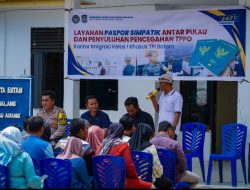 Imigrasi Batam Jemput Bola Layani Penerbitan Paspor dan Sosialisasi TPPO di Pulau Abang